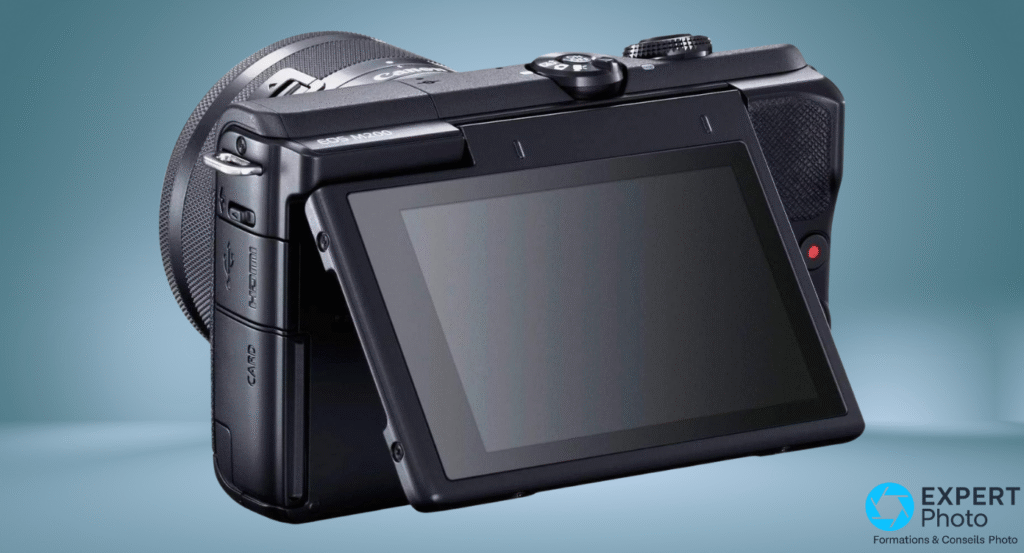 Canon EOS M200 écran inclinable