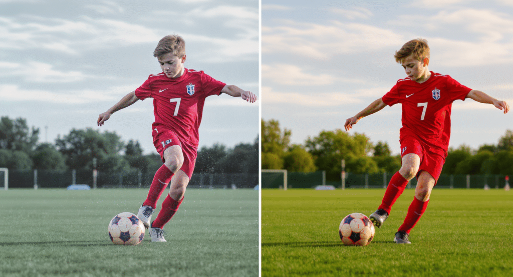 Comparaison : zoom numérique vs recadrage