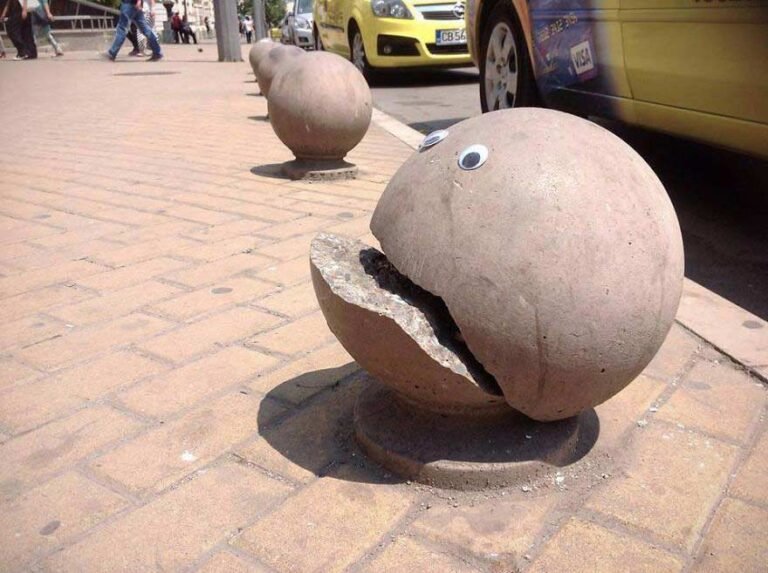 Vanyu Krastev, artiste bulgare d'Eyebombing