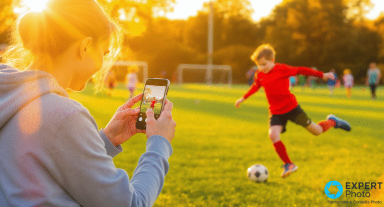 Comment photographier les activités sportives de vos enfants avec un smartphone