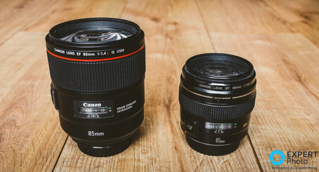 Canon EF 85mm f/1.4L IS USM comparatifs