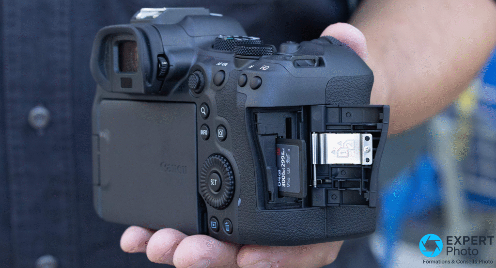 Canon EOS R6 Mark II port