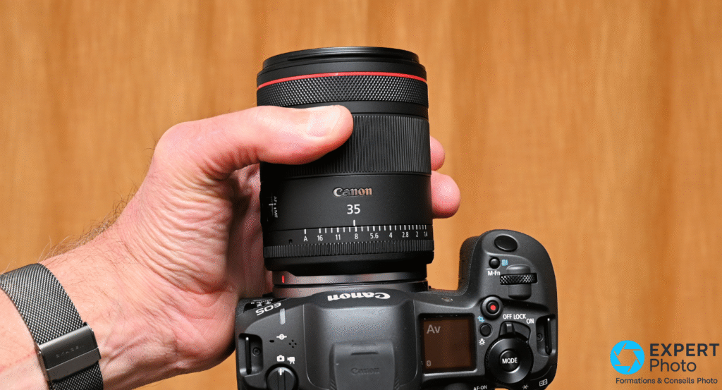 Canon RF 35mm f/1.4L VCM design