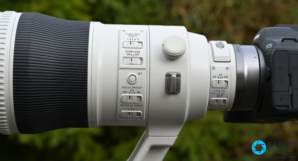 Canon RF 400mm f/2.8 L IS USM design