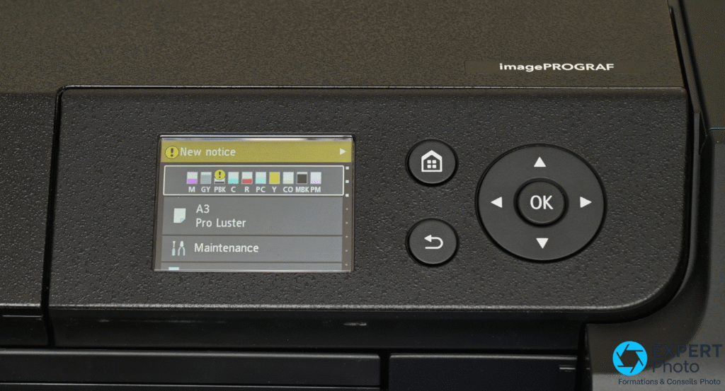 Canon imagePROGRAF PRO-310 réglage