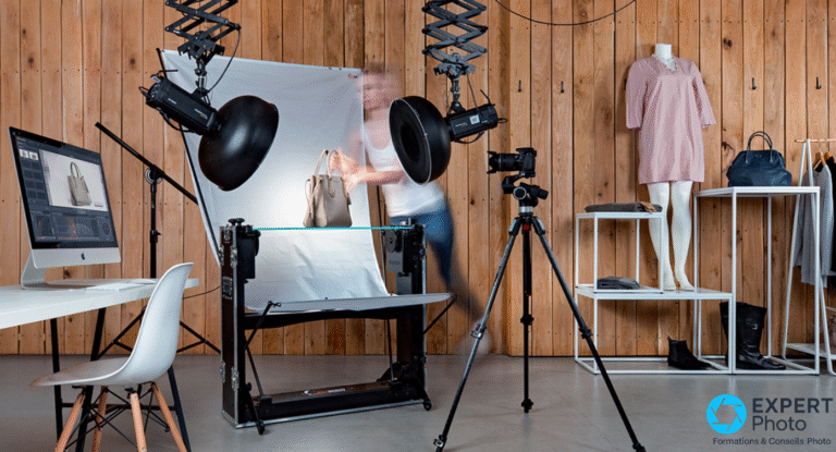 Créer un mini-studio packshot à la maison