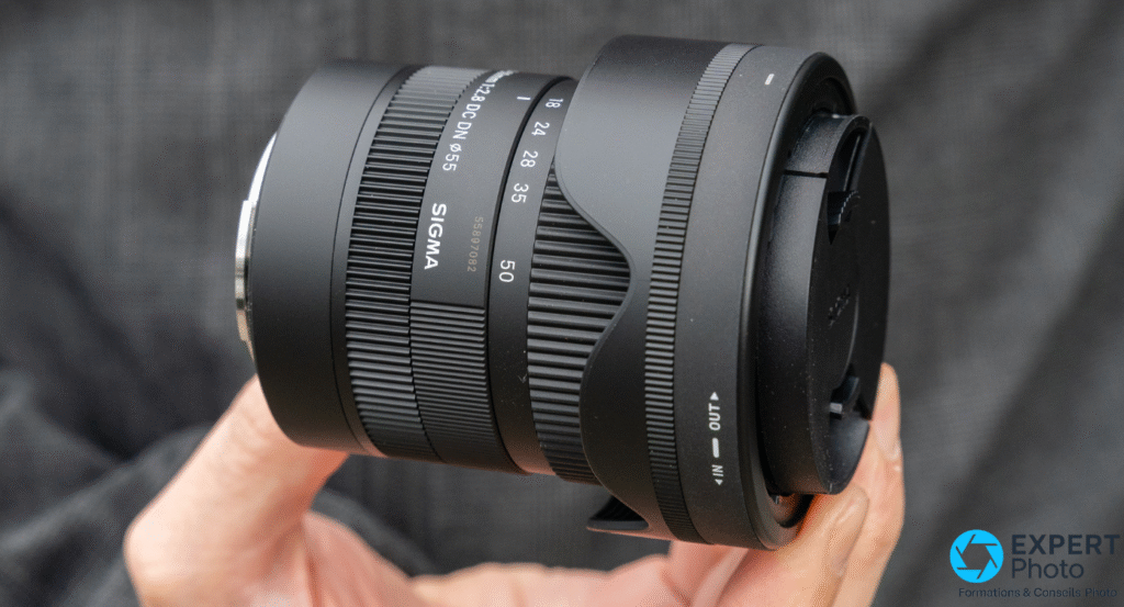 Sigma 18-50mm f/2.8 DC DN caractéristique