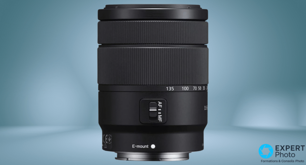 Sony E 18–135 mm F3,5–5,6 OSS caractéristique