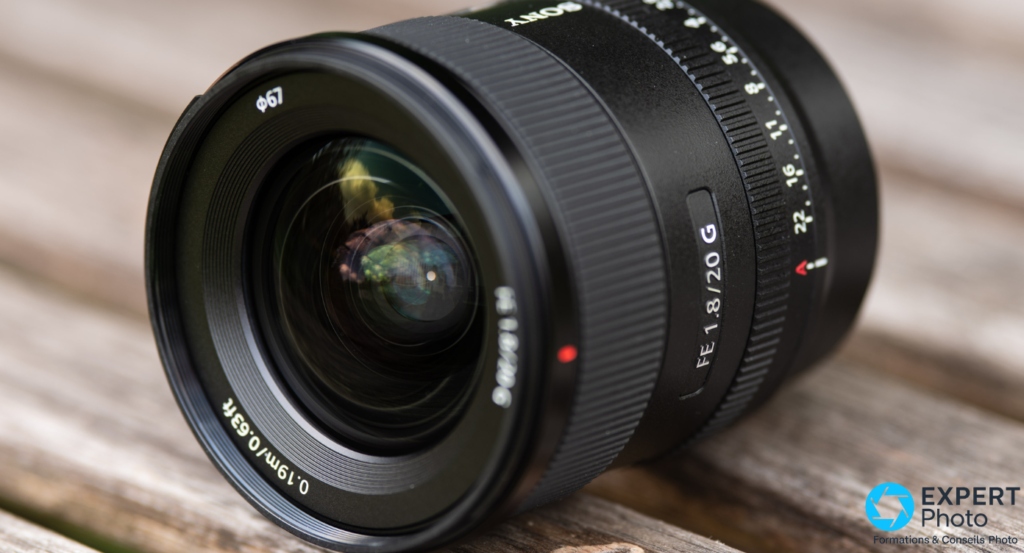 Sony FE 20mm f1.8 G caractéristiques