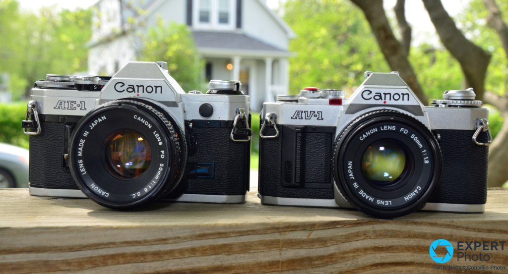Canon AV-1 comparaison