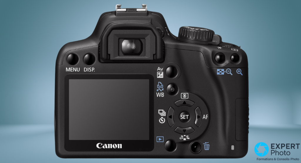 Canon EOS 1000D écran