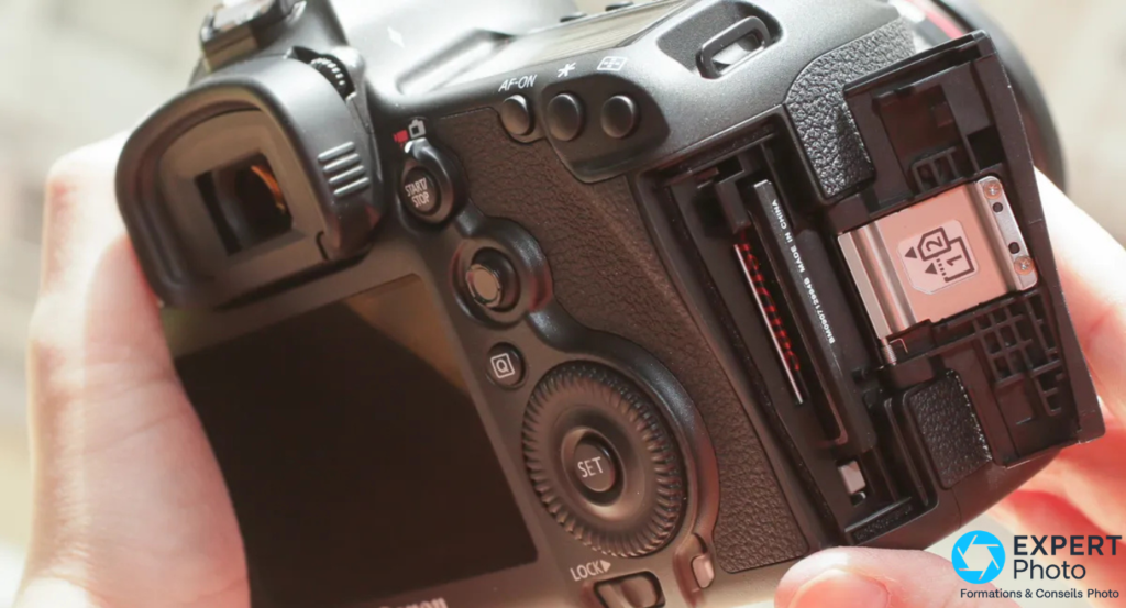 Canon EOS 5DS R stockage