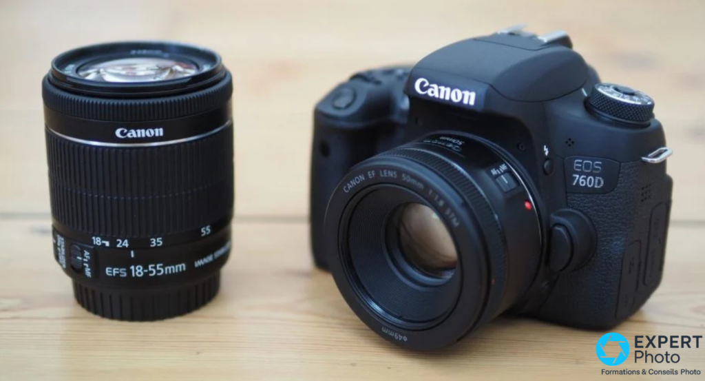 Canon EOS 760D objectif
