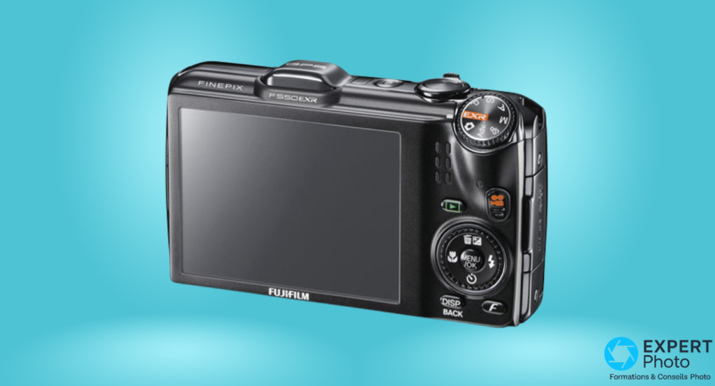 Fujifilm F550 EXR écran