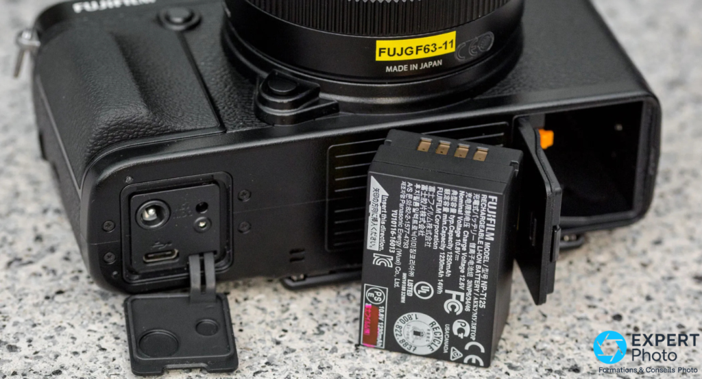 Fujifilm GFX 50R autonomie