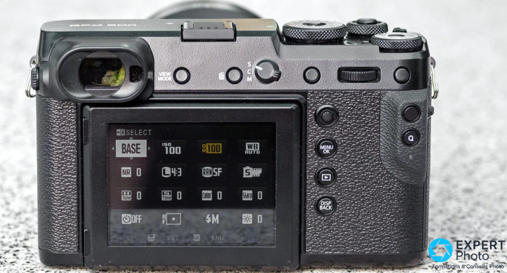 Fujifilm GFX 50R écran