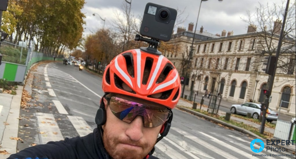 GoPro Fusion vélo