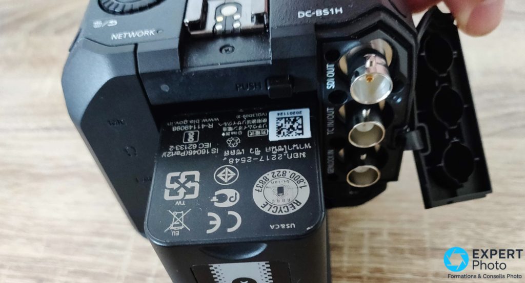 Panasonic LUMIX BS1H autonomie