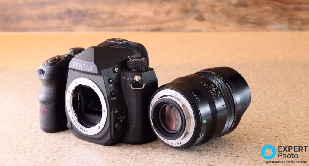 Pentax K-3 Mark III Monochrome objectif