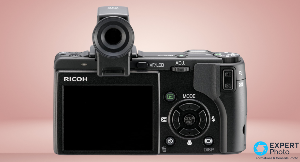 Ricoh Caplio GX100 écran