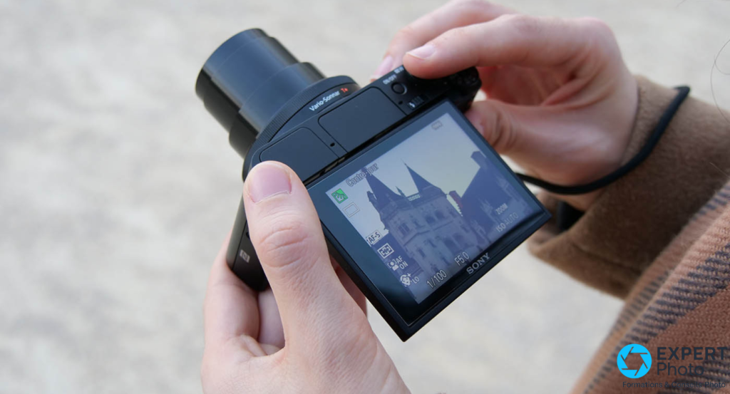 Sony HX99 écran inclinable