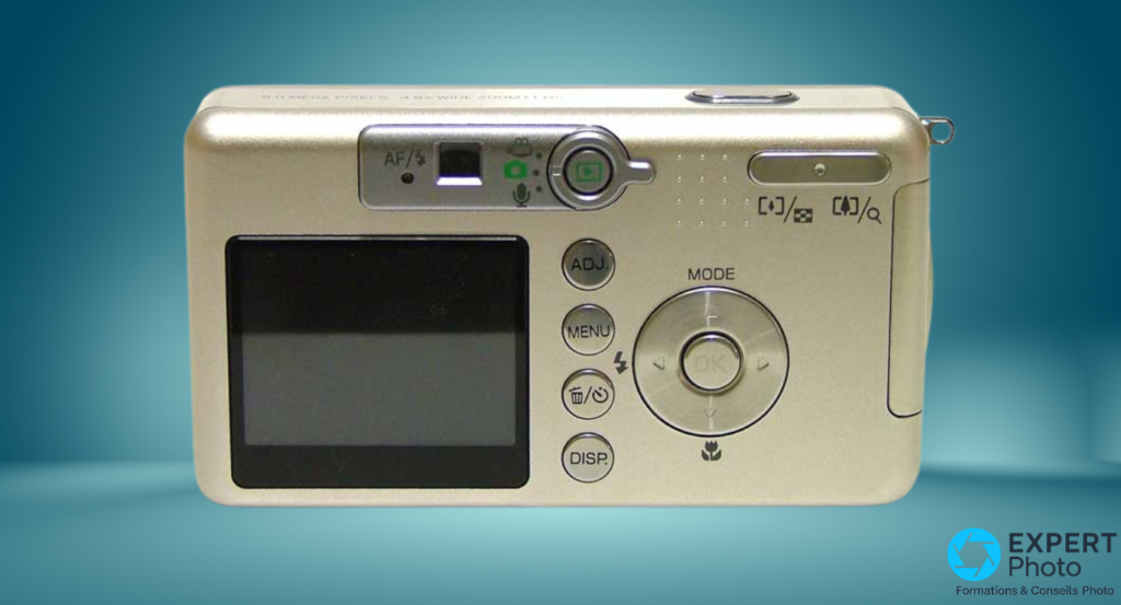 Ricoh Caplio R1V écran