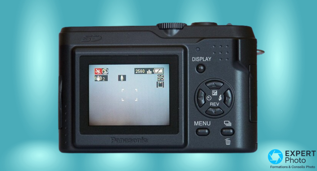 Panasonic Lumix DMC-LZ2 écran