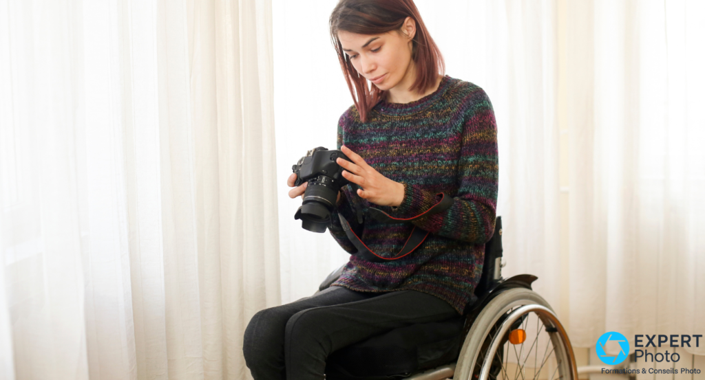 Meilleurs matériels photo hotographes en fauteuil roulant