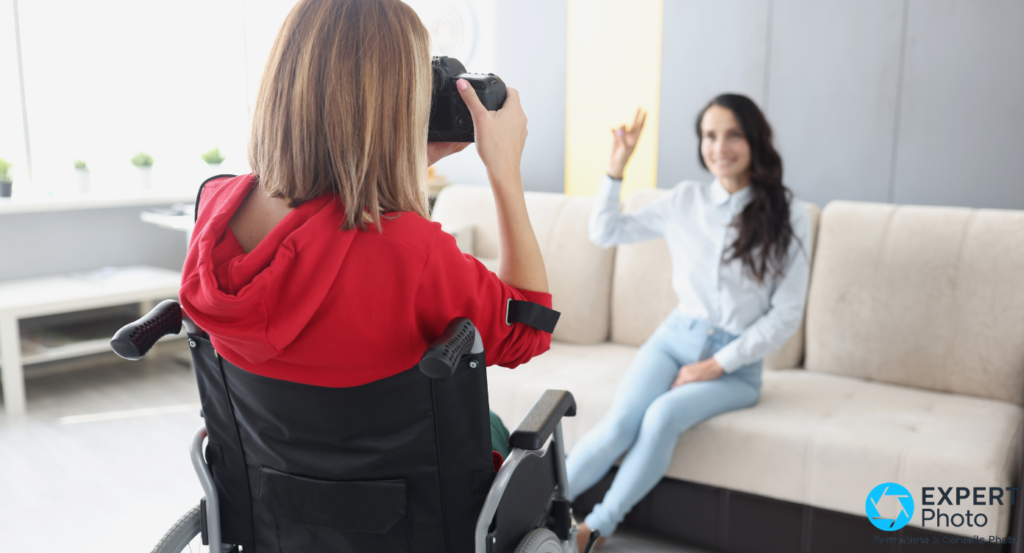 top matériels photo photographes en fauteuil roulant
