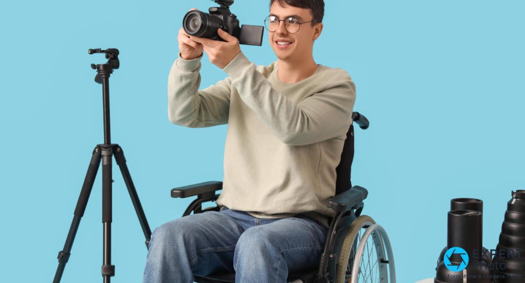 Meilleurs matériels photo photographes fauteuil roulant