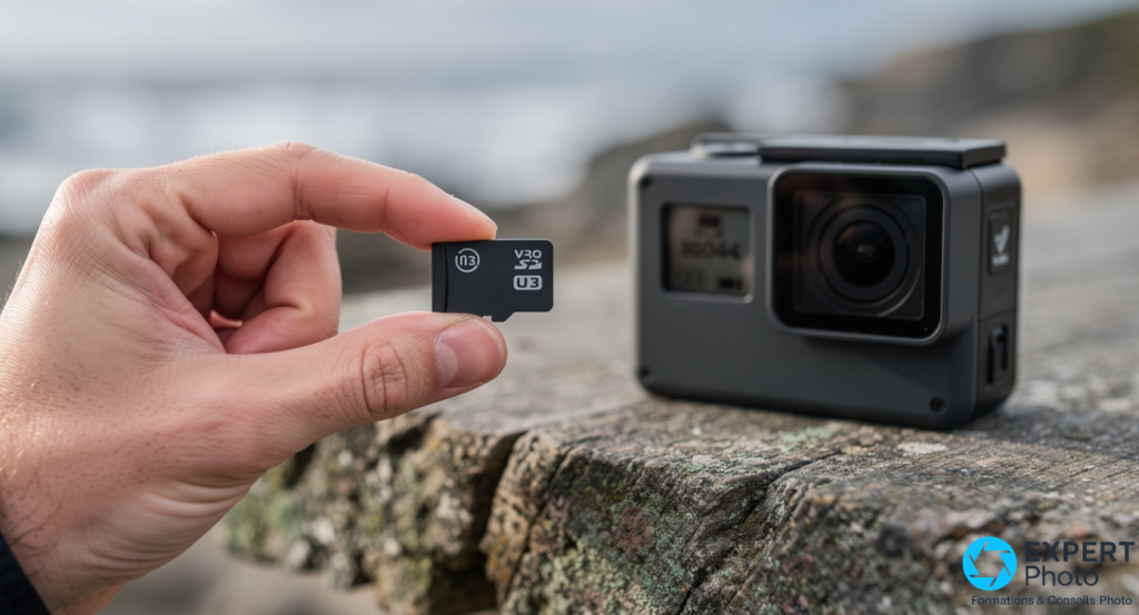 Top cartes microSD pour une action cam