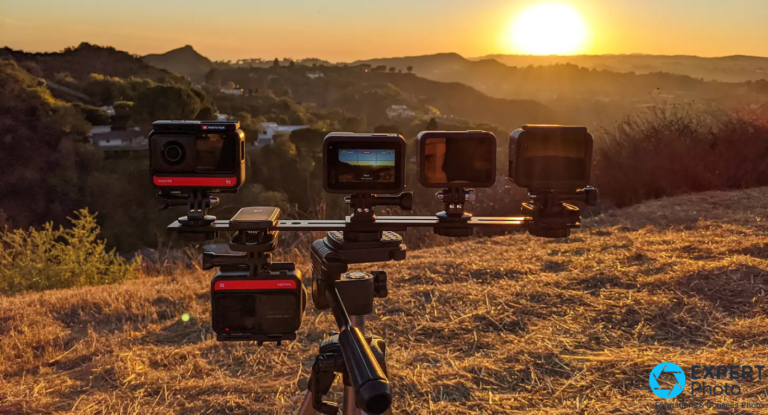 Top Action cam avec détection de mouvement