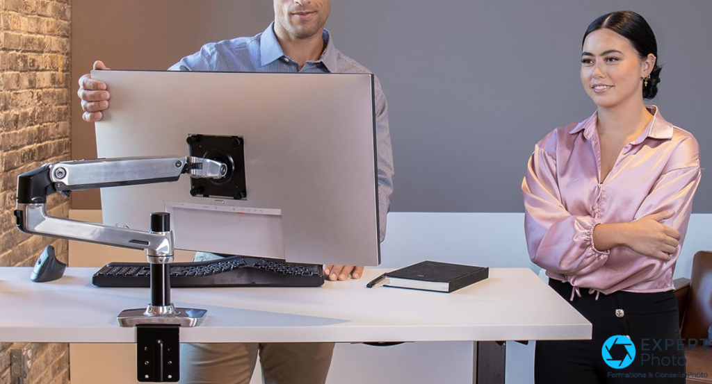 Top bras porte-moniteur