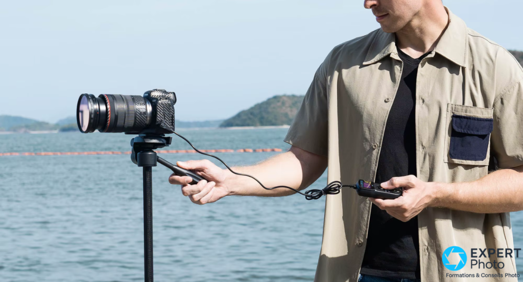 Télécommande filaire pour appareil photo