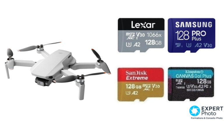 DJI Mini 2 : quelle carte microSD choisir selon vos vols ? meilleures cartes microSD pour le DJI Mini 2