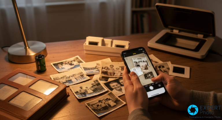 meilleurs services numériques pour numériser des photos anciennes