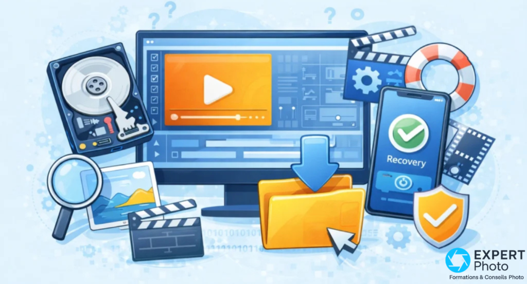 Top logiciels de récupération de photos