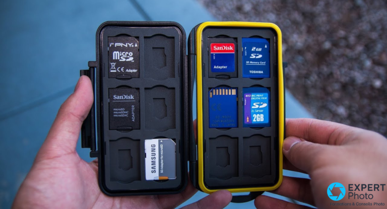 Top étuis pour cartes mémoire