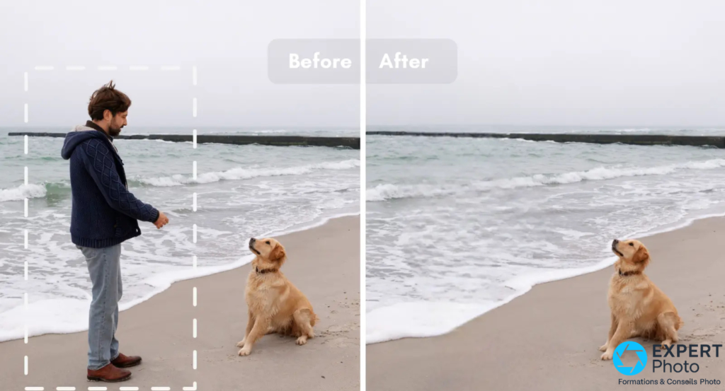Top outils IA pour supprimer un objet d’une photo
