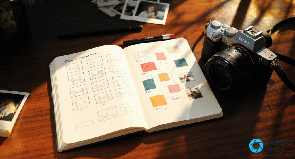 Carnet de croquis de photographe